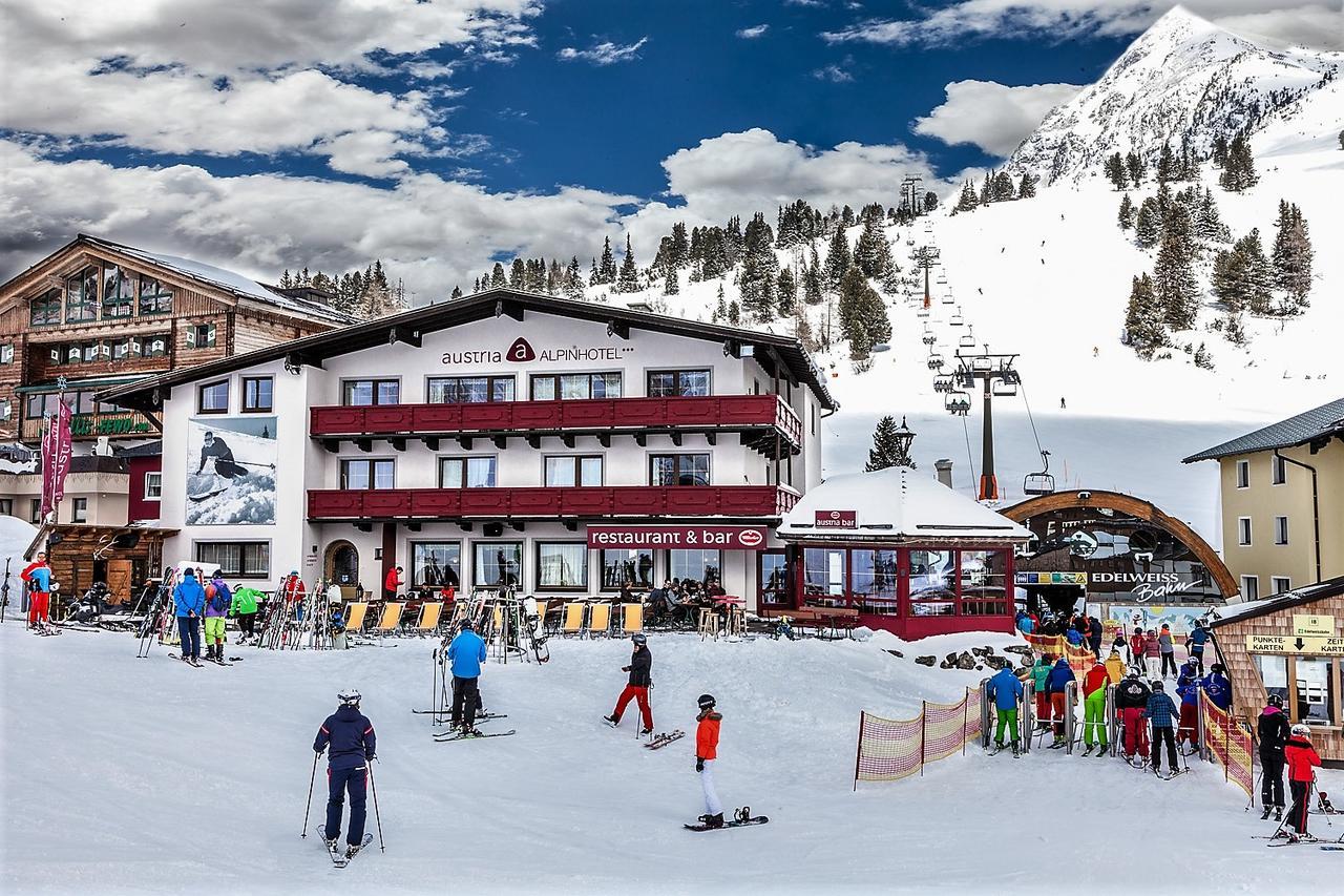 Austria Alpinhotel Ski In Ski Out An Der Edelweissbahn Obertauern Exteriör bild
